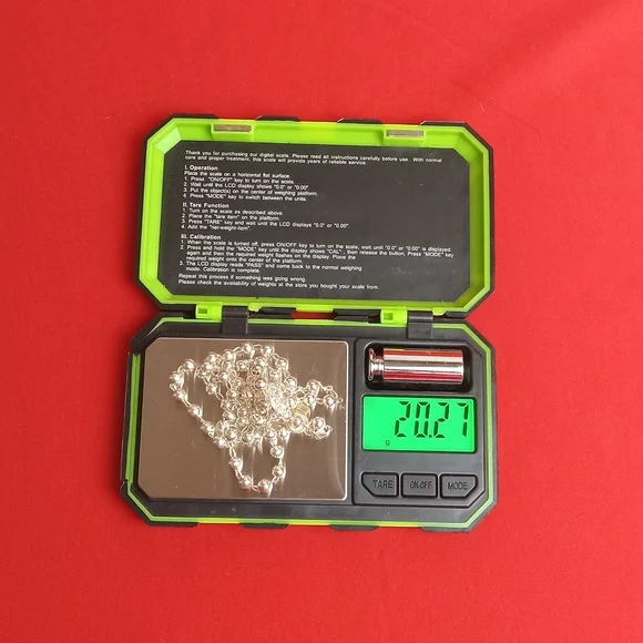 925 sterling SILVER men and women/Catholic ROSARIO necklace - Picture 8 of 16